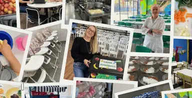 Profissionais e ambientes da alimentação escolar